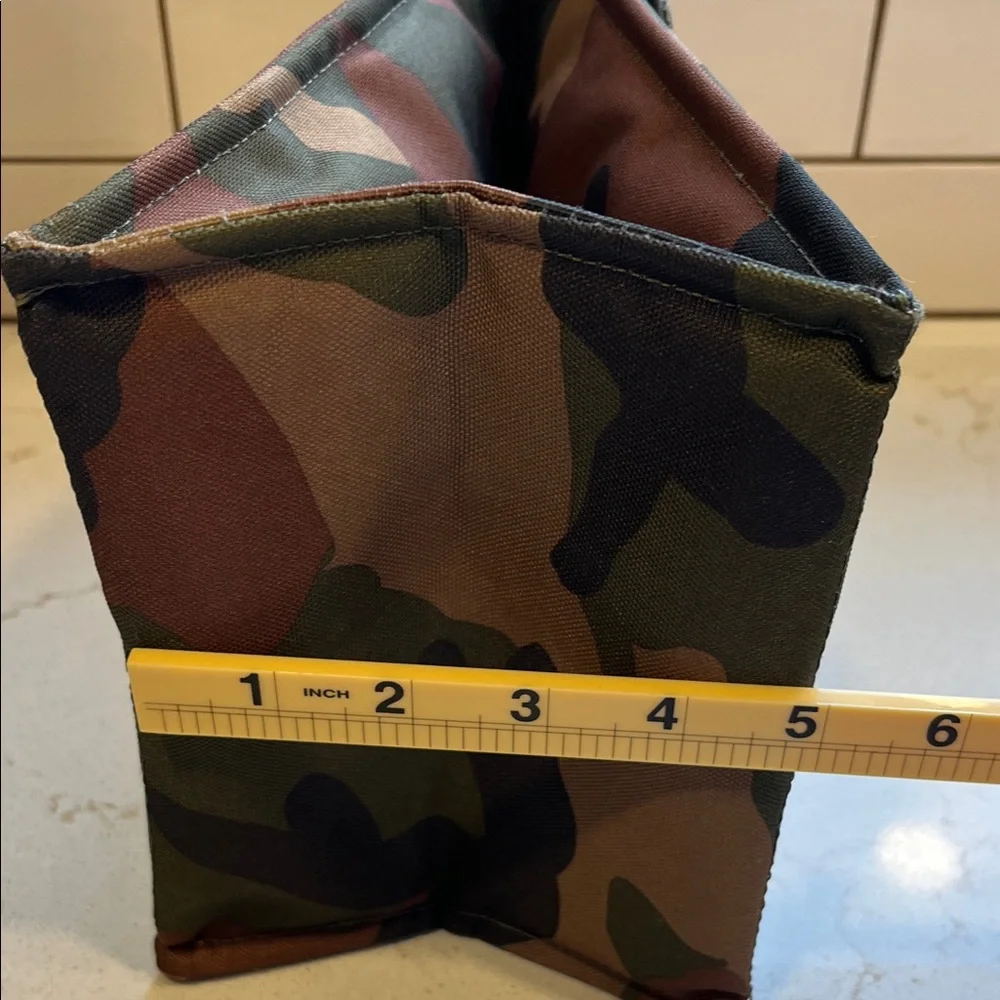 Herschel Supply Company Kids Camo Lunch Bag - Green, Brown, Black